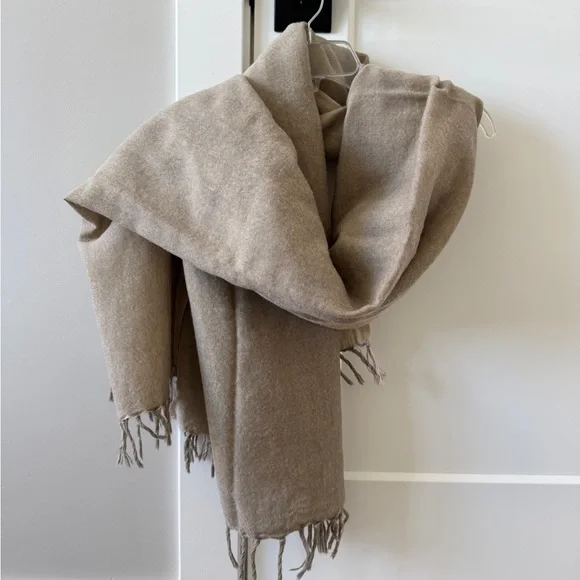 AllSaints Spitalfields Wool Wrap Scarf, NWOT - Picture 4 of 5